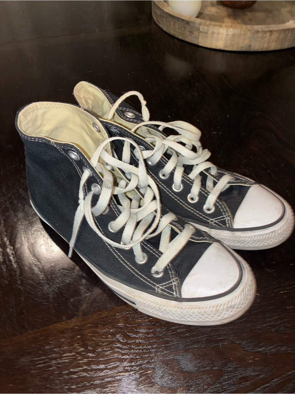 Converse Cream Canvas Low-Top Sneaker with White Laces